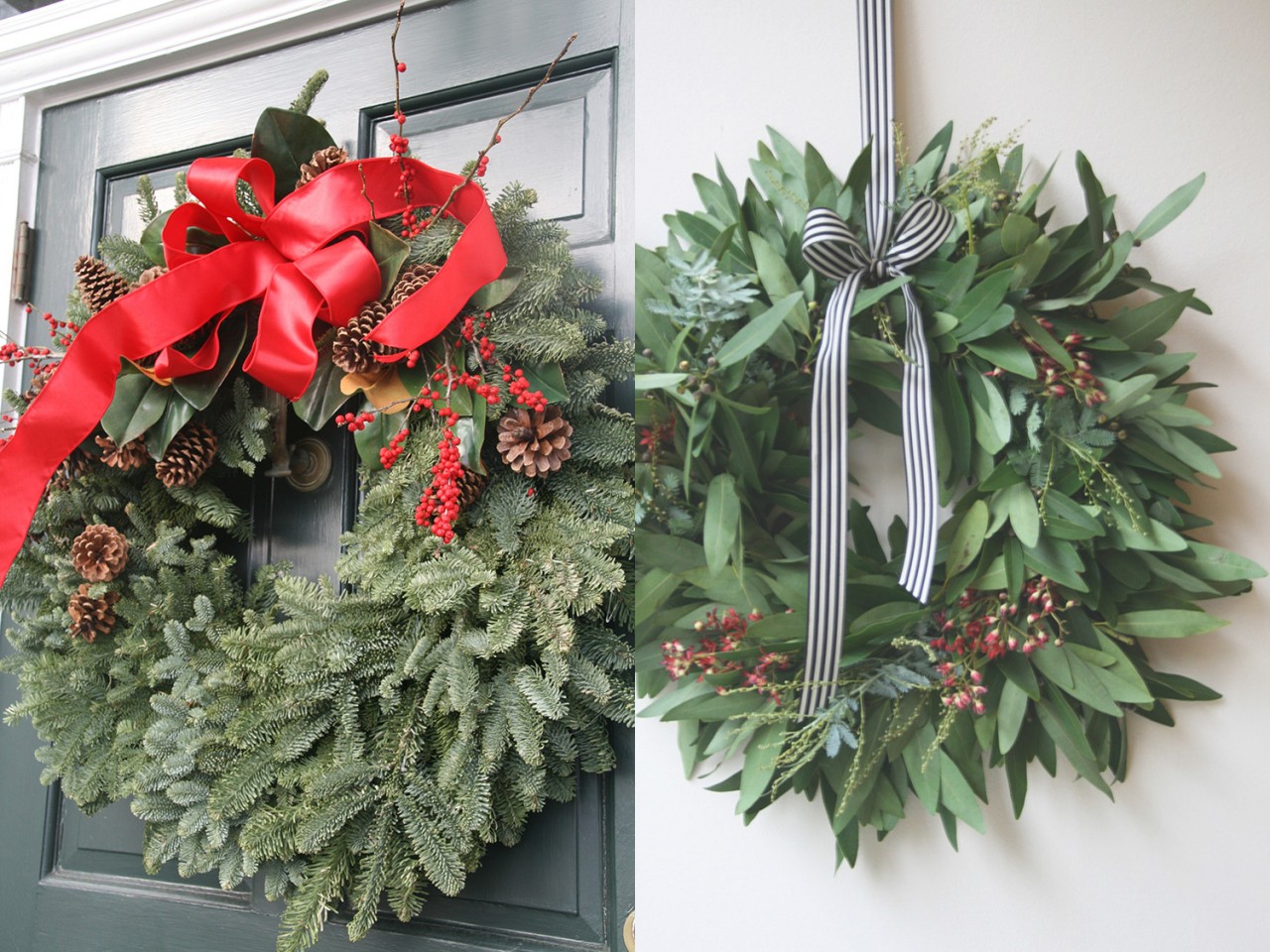 East Coast/West Coast Holiday Decor